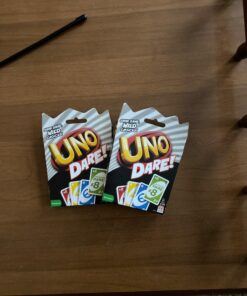 Mattel Games UNO Dare Card Game for Family Night Featuring Challenging and Silly Dares from 3 Different Categories 31 71ynJyAFLXL