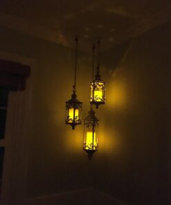 LED Lytes Timer Remote Control Flameless Candle Set, 3 Flickering Candles, 3 in Wide by 4, 5, 6 in Tall, Real Ivory Wax and Amber Flame, Home Decor, Large Battery Powered for Gifts for Mom Round Ivory Wax and Amber Flame 43 71yo7qlZUAL