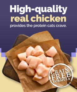 Blue Buffalo Cat Food, Natural Chicken Recipe, Wilderness High Protein, Adult Dry Cat Food, 12 lb bag 12 Pound (Pack of 1) 23 71yoRDBgcDL