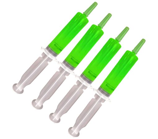 50 Jello Shot Syringes with (55 Syringe Shots RECIPE'S eBOOK), Creates an Instant Fun Party! Large 1.5-2oz with caps