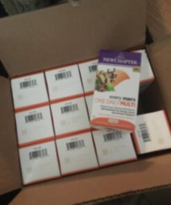 New Chapter Men's Multivitamin for Immune, Stress, Heart + Energy Support with Fermented Nutrients - Every Man's One Daily, Made with Organic Vegetables & Herbs, Non-GMO, Gluten Free - 48 ct 48 Count (Pack of 1) 30 71yoyOnr0PL 2