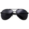 grinderPUNCH - Big XL Wide Frame Extra Large Aviator Sunglasses Oversized 148mm Black 62 Millimeters 26 71yp2OaVeHL