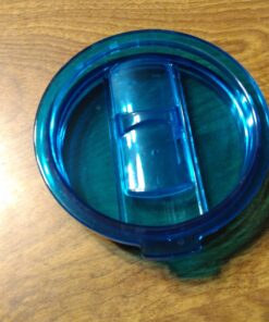 LTG Set of 2 Replacement Splash Proof Sliding Lids for 30oz Steel Tumblers Fits Most 30oz Tumblers. Steel Straws Bonus. Pink, Blue or Green YETI style Lids. 9 71ypyeWZSwL