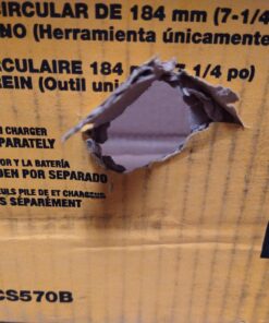 DEWALT 20V MAX 7-1/4-Inch Circular Saw with Brake, Tool Only, Cordless (DCS570B) Circular Saw Only 36 71yr7ALY63L