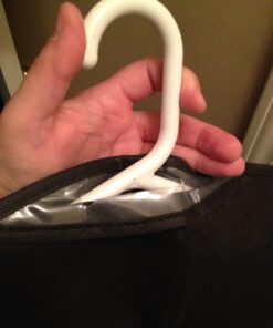 Garment Bags with Shoe Bag - Breathable Garment Bag Covers Set of 5 for Suit Carriers, Dresses, Linens, Storage or Travel - Suit Bag with Clear Window 52 71yrlHcmn2L