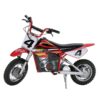 Razor MX500 Dirt Rocket Adult & Teen Ride On High-Torque Electric Motocross Motorcycle Dirt Bike, Speeds up to 15 MPH, Ages 14 and Up, Red 10-12"
