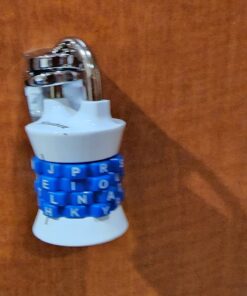 Master Lock Word Combination Lock, Set Your Own Word Lock for Gym and School Lockers, Colors May Vary, 1535DWD Word Combo 1 Pack 36 71ysRrLVKL