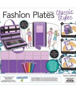 Alternative view of Kahootz Fashion Plates — Classic Styles — Mix-and-Match Drawing Kit — Make 100s of Fabulous Fashion Designs — For Ages 6+