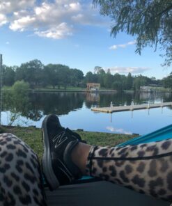 Kootek Camping Hammock Double & Single Portable Hammocks Camping Accessories for Outdoor, Indoor, Backpacking, Travel, Beach, Backyard, Patio, Hiking Grey & Sky Blue Large 47 71ywK4P4QNL