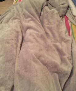 Degrees of Comfort Washable Weighted Blanket with Removable Cover Twin Size, 1 x Cozyheat Minky Plush Cover Included, Micro Glass Beads Technology, 48x72 15 lbs Grey 48x72" 15lbs Grey | 1 Cover 25 71yxeFoFJlL