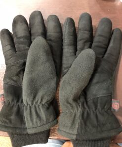 OZERO Winter Gloves -30°F Cold Proof Deerskin Suede Leather Insulated Water-Resistant Windproof Thermal Glove for Driving Hiking Snow Work in Cold Weather - Warm Gifts for Men and Women Denim-black X-Large 20 71yxgzc7IBL
