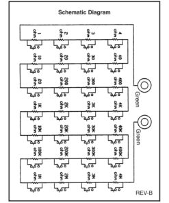 Elenco Resistance Substitution Box | Resistance Range From 1Ω To 11, 111 , 110MΩ | 1% Precision: 1Ω-40kΩ- 1 Watt/ 100kΩ- 4MΩ- 1/2 Watt 25 71yymIA1UKL