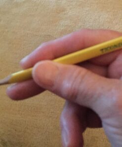 Ticonderoga My First Wood-Cased Pencils, Pre-Sharpened, 2 HB, With Sharpener, Yellow, 4 Count 4 Count w/ Sharpener 26 71yz8jK0FML