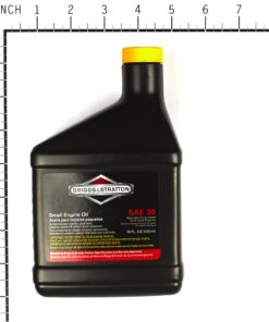 Briggs & Stratton 100005 SAE 30W Engine Oil - 18 Oz 9 71yzNCURtrL