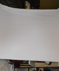 Julius Studio 6 x 9 ft. (72 x 108 inch) Pure White Backdrop Screen, 100% Pure Seamless Background, High Density 150 GSM Fabric with Elastic String Clips for Photo Video Streaming Studio, JSAG103 36 71yztj0Jx6L