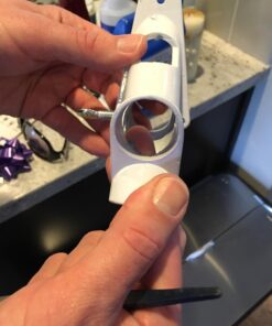 Valley Forge, American Flag, Aluminum Bracket White Powder Coated, 2-Position Pole Holder 1 inches 33 71z 7feQF4L