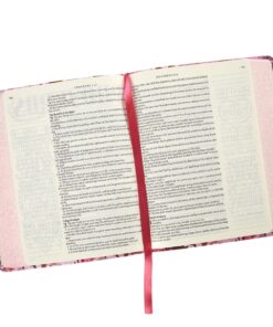 KJV Holy Bible, My Creative Bible, Faux Leather Flexcover - Ribbon Marker, King James Version, Pink Floral 45 71z XHISfFL