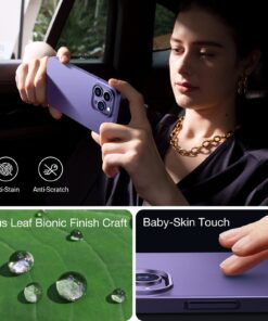 TORRAS OriginFit for iPhone 14 Pro Case Slim Fit, Super Thin Lightweight Hard PC Cover ONLY Compatible with iPhone 14 Pro Phone Case-6.1 Inch, Midnight Purple 1-Midnight Purple iPhone 14 Pro, 6.1'' 20 71z0035HPoL