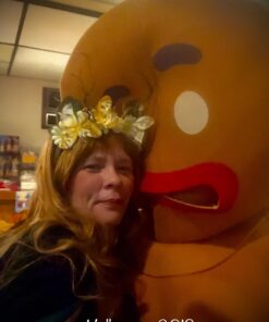 Rbenxia Curly Cosplay Wig Long Hair Heat Resistant Spiral Costume Wigs Anime Fashion Wavy Curly Cosplay Daily Party Brown 32" 80cm Bown 32 71z0bSqCTiL