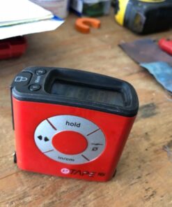 eTape16 ET16.75-db-RP Digital Tape Measure, 16 Feet, Red Generation-1 42 71z0f69I6DL