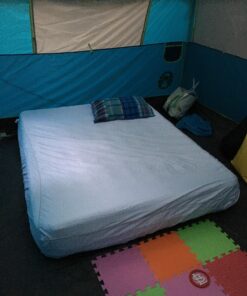 Coleman 8-Person Camping Tent with Built-in Closet | Tenaya Lake Cabin Tent with Fast Pitch Setup 65 71z0wqa0IKL