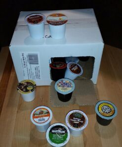 Perfect Samplers Single Serve & Decaf K Cups Variety Pack, Unflavored & Flavored Decaf Coffee Pods, Decaffeinated Coffee for Keurig K Cups Machines, Hot or Iced Coffee, 40 Count 27 71z1J8eQA6L