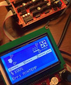 OSOYOO 3D Printer Controller Kit Ramps 1.4 + Full Graphic Smart Display Controller + Mega2560 + A4988 Stepper Motor Driver for RepRap (Ramps 1.4+12864LCD+Mega2560+A4988Driver) 37 71z1dOR vsL