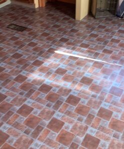 Nexus Self Adhesive 12-Inch Vinyl Floor Tiles, 20 Tiles - 12" x 12", Brick Pavers Pattern - Peel & Stick, DIY Flooring for Kitchen, Dining Room, Bedrooms & Bathrooms by Achim Home Decor 46 71z1fVwzVZL