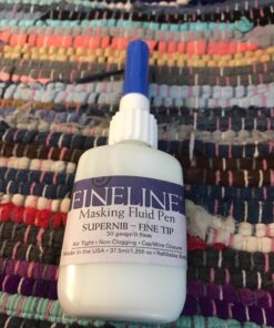 Fineline Masking Fluid Pen 20 Gauge W/Masking Fluid, 1.25 Ounces 1 Pack 33 71z2 icO3FL