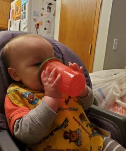 The First Years Take & Toss Spill Proof Sippy Cups - Reusable Toddler Cups - Rainbow - Kids Cups and Snap On Lids for Ages 9 Months and Up - 4 Count Classic Rainbow 57 71z22WMen9L 3