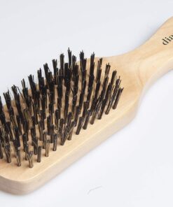 Diane Reinforced Boar Bristle Club Wave Brush for Men and Barbers – Hard Bristles for Thick to Coarse Hair – Use for Detangling, Smoothing, Wave Styles, Restore Shine and Texture 14 71z2a6e45yL