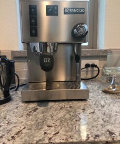 Rancilio Silvia Espresso Machinet,0.3 liters, with Iron Frame and Stainless Steel Side Panels, 11.4 by 13.4-Inch 37 71z2oBX5 RL