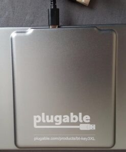 Plugable Foldable Bluetooth Keyboard Compatible with iPad, iPhones, Android, and Windows, Full-Size Multi-Device Keyboard, Wireless and Portable with Included Stand for iPad/iPhone (11.5 inches) 62 71z3AsS2FNL