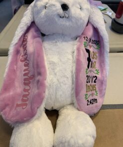 Bedtime Originals Wood Plush Bunny Sasha, Lavender 22 71z4BuiCobL