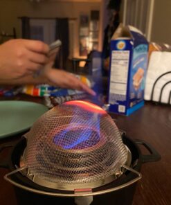 Sterno Smores Maker Junior, Table top Smores Roaster - Designed for Safe, Cord Free Indoor or Outdoor Fun, Ideal for Kids, Parties, Fun Housewarming Gifts and More Black 37 71z4HH NLKL