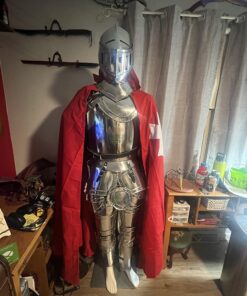 NauticalMart Medieval LARP Knight Wearable Full Suit of Armor 14 71z54gTonL