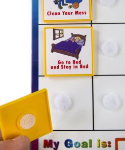 Fun Behavior Reward Chart for Kids – I Can Do It! Chore Chart for Kids with 3D Stars & Tiles – Good-Behavior Chart for Kids at Home or School for Focus, Responsibility, & More by Kenson Kids, 66 Pcs. 25 71z5AySuy2L