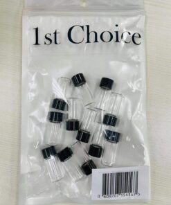 1st Choice Glass Vials, 1/2 Dram, Pack of 12 24 71z5S5pXiuL