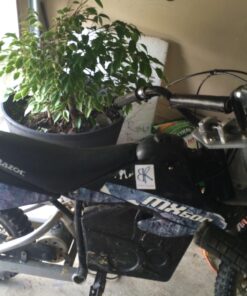 Razor MX500 Dirt Rocket Adult & Teen Ride On High-Torque Electric Motocross Motorcycle Dirt Bike, Speeds up to 15 MPH, Ages 14 and Up, Red 10-12" 29 71z5XnFL1oL