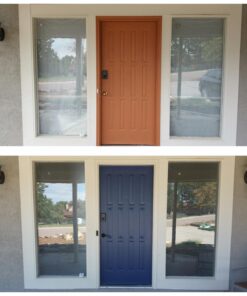 Schlage F10 V LAT 622 Latitude Door Lever, Hall & Closet Passage Lock, Matte Black Standard 27 71z695c0vL