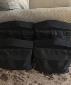 NEEWER Sandbags for Photography, 4 Pack Black Sand Bags for Weight Heavy Duty Sandbag for Light Stands Boom Arms Tripods (4)Sand Bag 29 71z6NsCMd7L