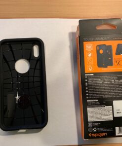 Spigen Tough Armor Designed for iPhone Xs Case (2018) / Designed for iPhone X Case (2017) - Matte Black 56 71z7I3XKkEL