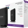 NETGEAR Cable Modem CM600 - Compatible with Cable Providers Including Xfinity by Comcast, Spectrum, Cox | for Cable Plans Up to 400 Mbps | DOCSIS 3.0 | 24x8 12 71z7t7XEWQL