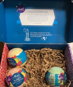 Two Sisters Bath Bombs for Kids with Surprise Toys Inside, 6 Bubble Bath Bombs with Kid Toy Suprises, Gentle and Kids Safe, Ideal Birthday Gift for Boys & Girls 6-pack Surprise 36 71z8cdkPiYL