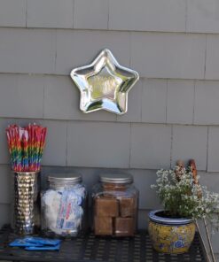 Anchor Hocking 1-Gallon Cracker Jar with Lid, Brushed Aluminum, Set of 4 1 Gallon Cracker Jar 18 71z8jBtvmeL