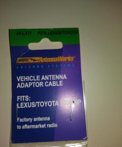 METRA Ltd 40-LX11 Antenna Adaptor Cable - Select 2009-Up Lexus/Toyota Standard Packaging 16 71z9DhCQF7L
