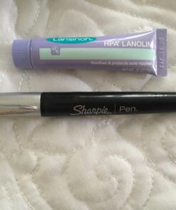 Lansinoh Lanolin Nipple Cream, Safe for Baby and Mom, Breastfeeding Essentials, 3 Mini Tubes, Each 0.25 Ounces 0.25 Ounce (Pack of 3) 33 71z9Uchf6DL