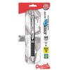 Pentel EnerGel Alloy RT Premium Gel Ink Pen, (0.7mm), Barrel, Black Ink, 1 Pack (BL407ABPA) 1 Count (Pack of 1) Liquid Gel Pen 18 71z9ospLcvL