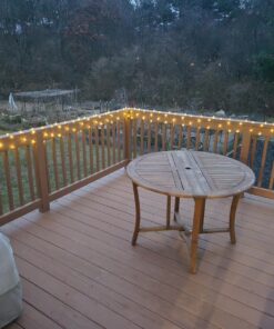 Brightown Solar String Lights, 2 Packs Total 66Ft 200 LED Solar Fairy Lights with 8 Modes, Waterproof Solar Lights for Outside Patio Yard Tree Wedding Christmas(Warm White) 33FT*2Packs Warm White 44 71z9pFO3UYL