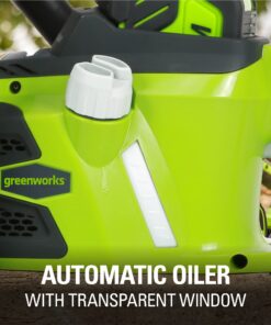 Greenworks 40V 16" Brushless Cordless Chainsaw (Great For Tree Felling, Limbing, Pruning, and Firewood / 75+ Compatible Tools), Tool Only 16" (Tool Only) Gen 1 24 71zA5tpH6SS